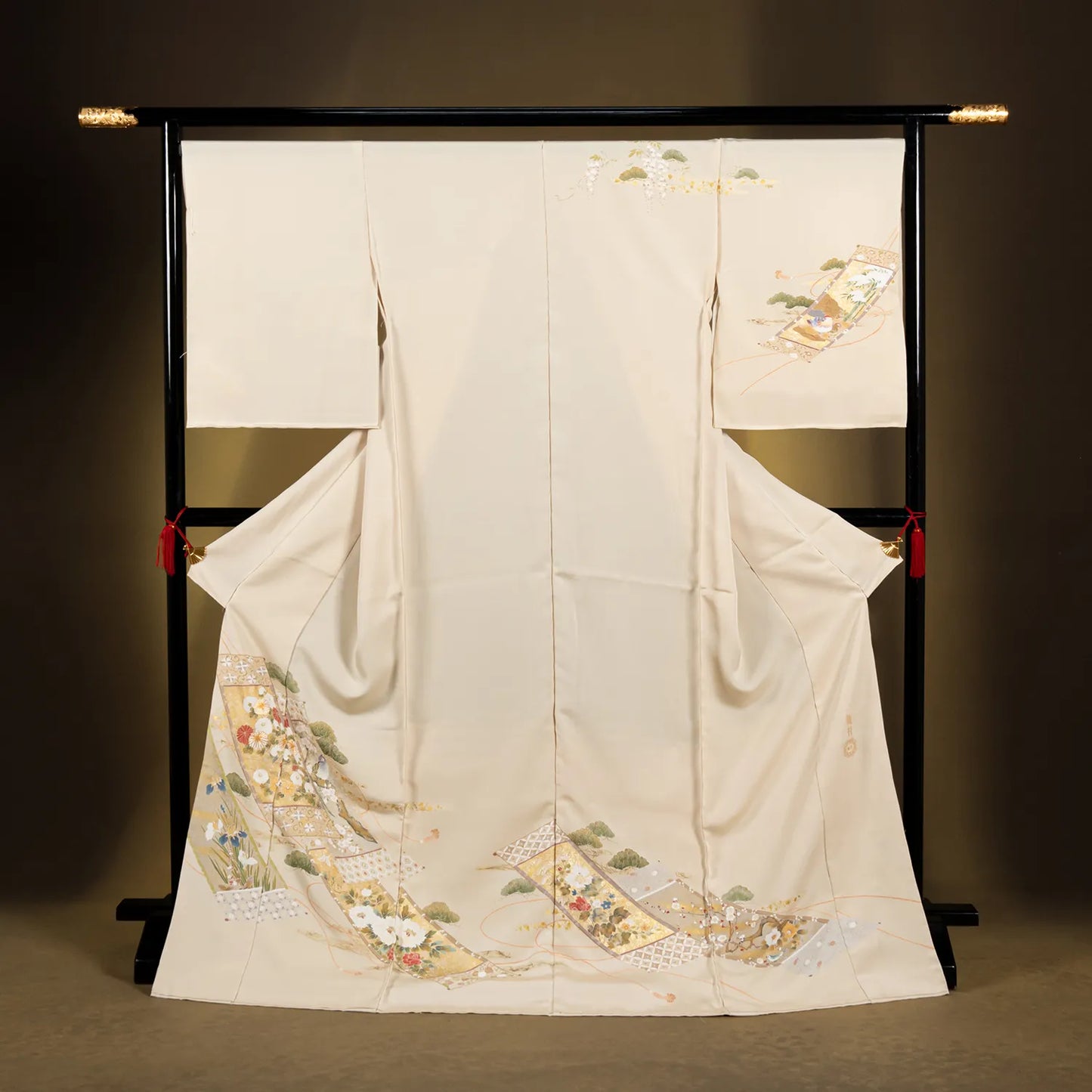 訪問着 京友禅 藤井寛