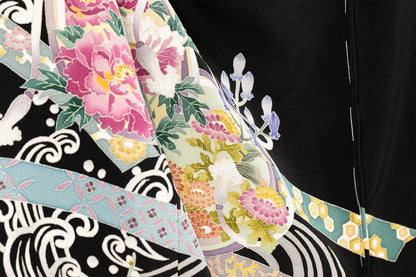 黒留袖 加賀友禅 稲手明仁