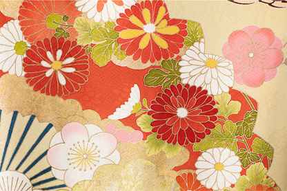 振袖 手描き京友禅 久美すがた 振口有り