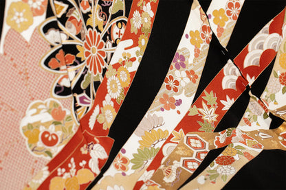 黒留袖 京友禅 本加工