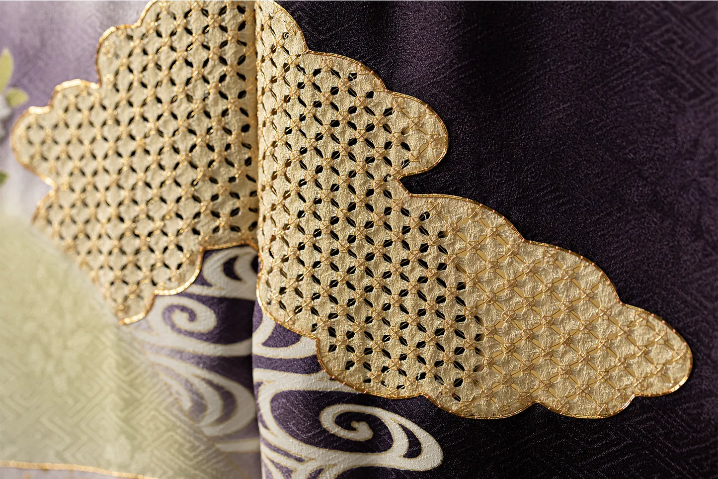 訪問着 汕頭刺繍