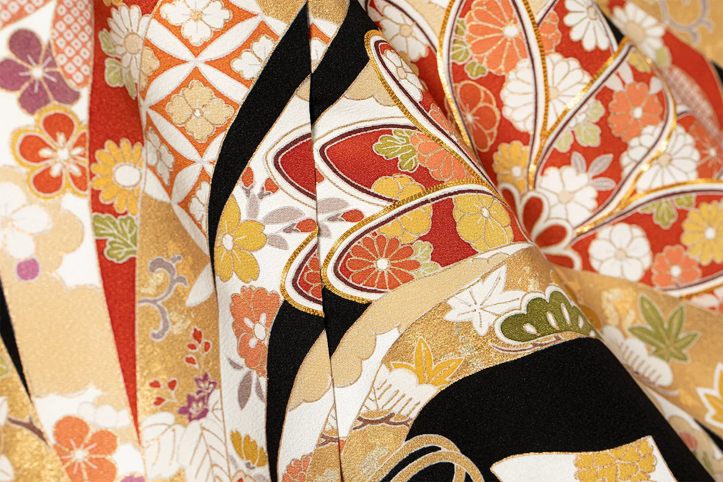 黒留袖 京友禅 本加工