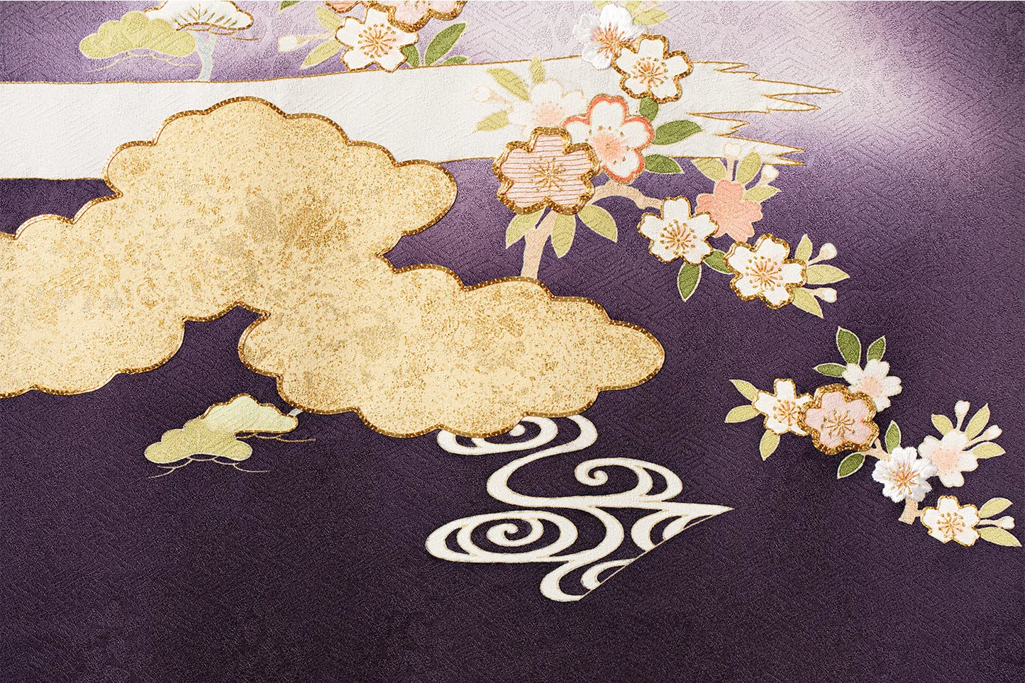 訪問着 汕頭刺繍