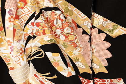 黒留袖 京友禅 本加工